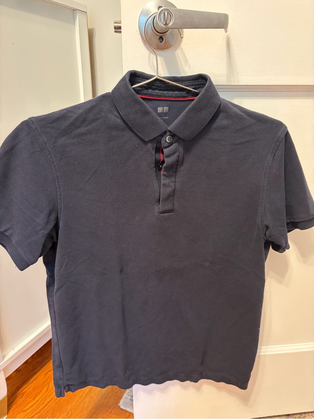 Men’s Uniqlo Navy Short-Sleeve Polo